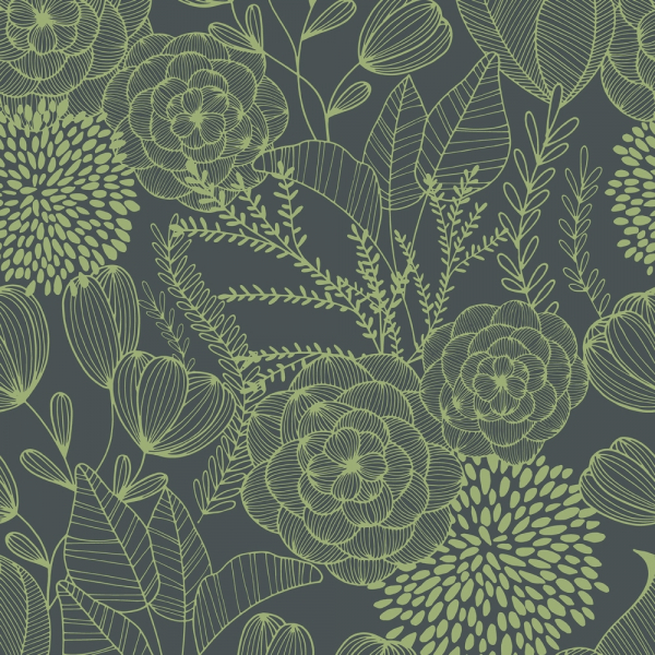 Обои Aura Magic Flowers FD25855